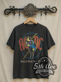 AC/DC – Back in Black Tour 1980 – Vintage Band T-Shirt