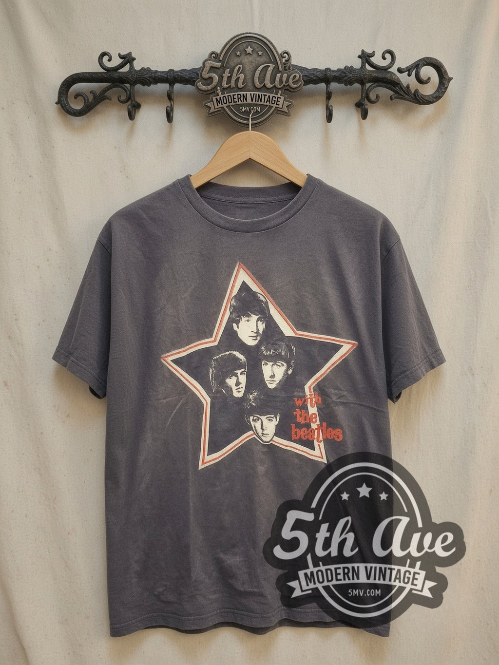 The Beatles – With The Beatles Star Portraits – Vintage Band T-Shirt