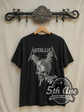 Metallica – Damage Inc. Red Crown Pushead Skull – Vintage Band T-Shirt
