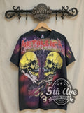 Metallica – Twin Skulls – All Over Print – Vintage Band T-Shirt