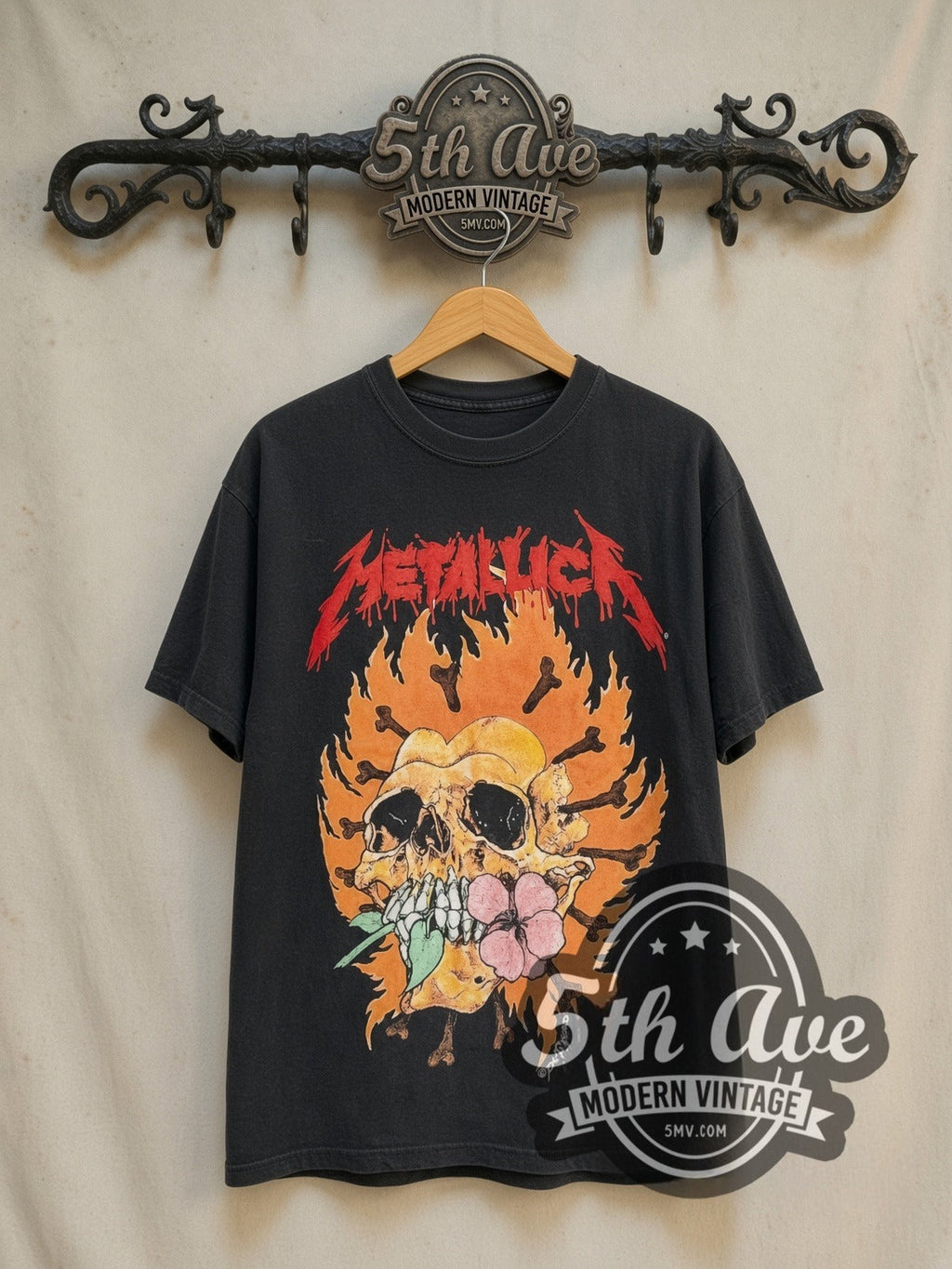 Metallica – Pushead Artwork – Vintage Band T-Shirt