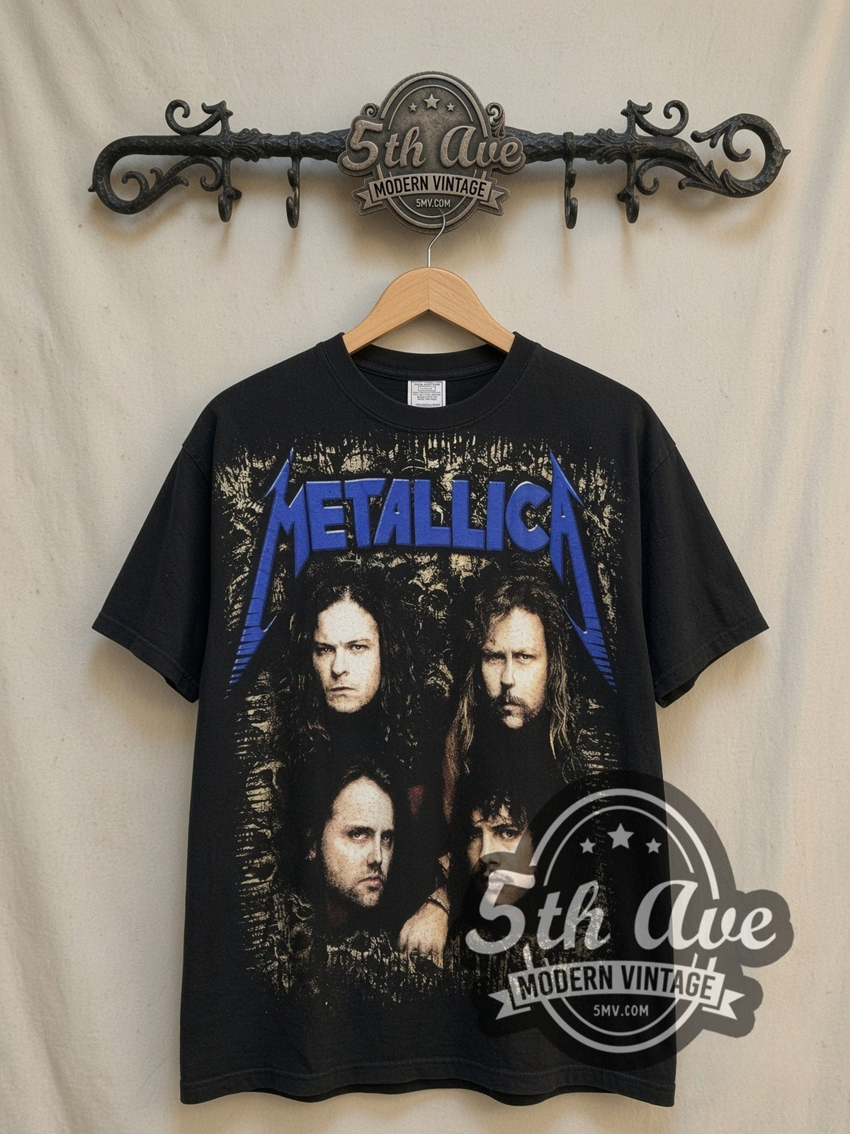 Metallica – Enter Sandman – All Over Print – Vintage Band T-Shirt