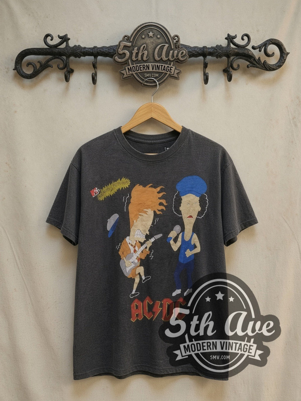 MTV AC/DC Beavis and Butthead Rock – Vintage Band T-Shirt