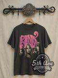Pink Floyd – Psychedelic Logo Band Photo – Vintage Band T-Shirt