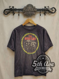 The Beatles – Circle Logo Band Photo – Vintage Band T-Shirt