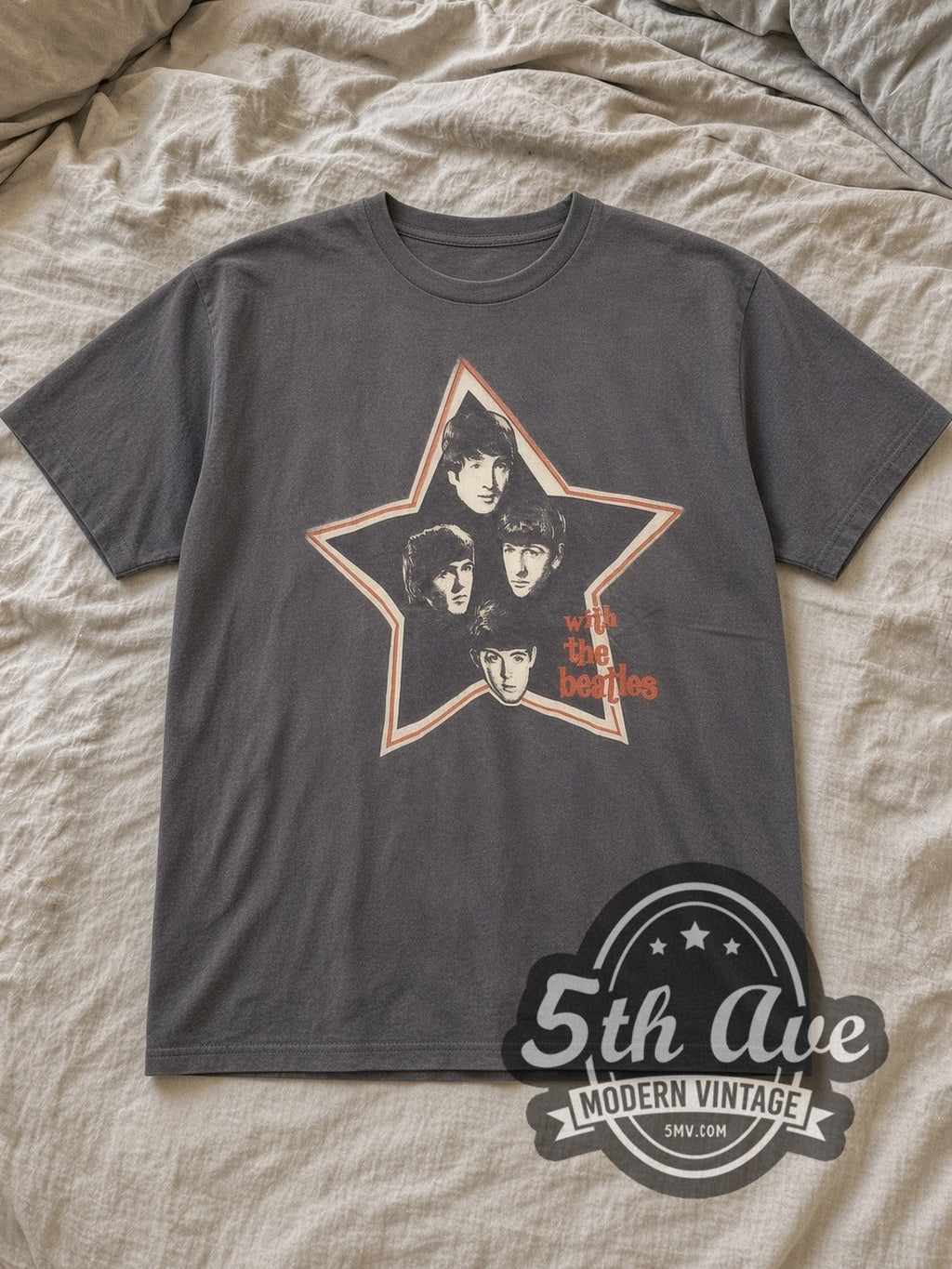 The Beatles – With The Beatles Star Portraits – Vintage Band T-Shirt