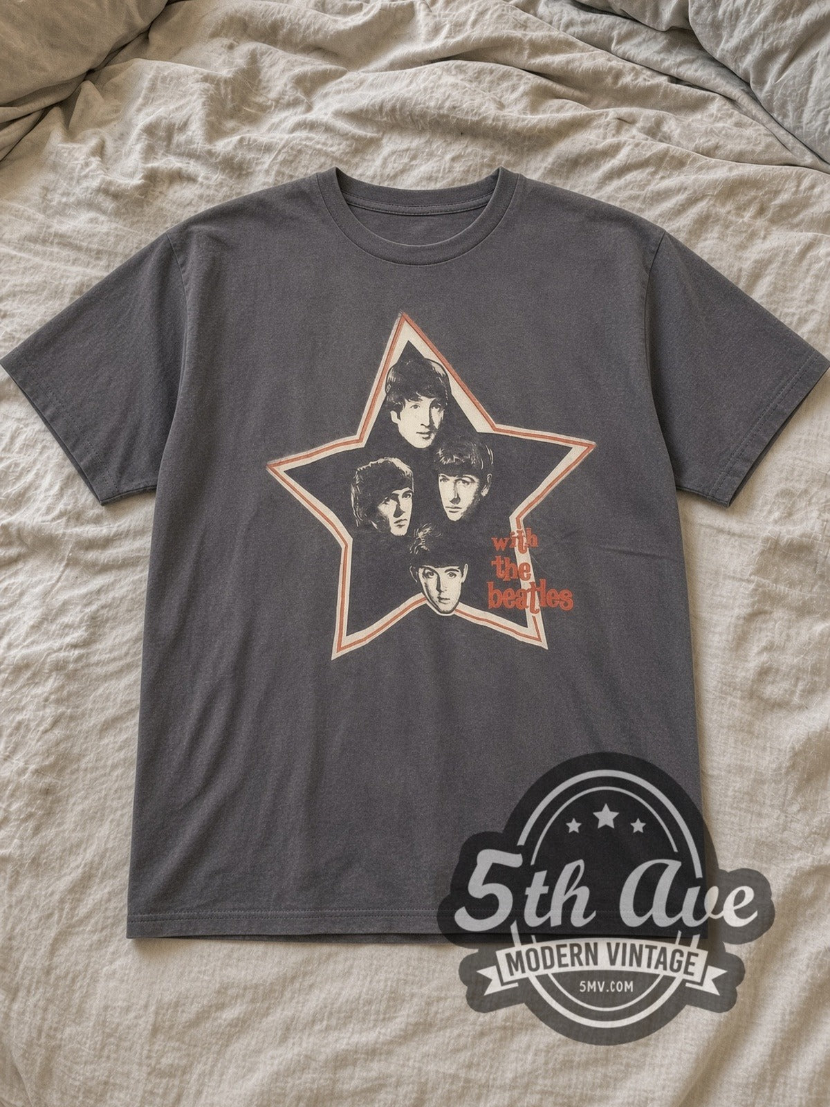 The Beatles – With The Beatles Star Portraits – Vintage Band T-Shirt
