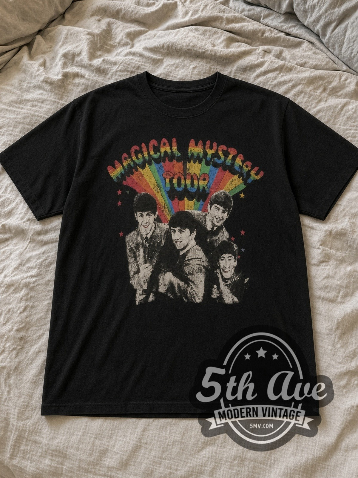 The Beatles – Magical Mystery Tour Rainbow – Vintage Band T-Shirt