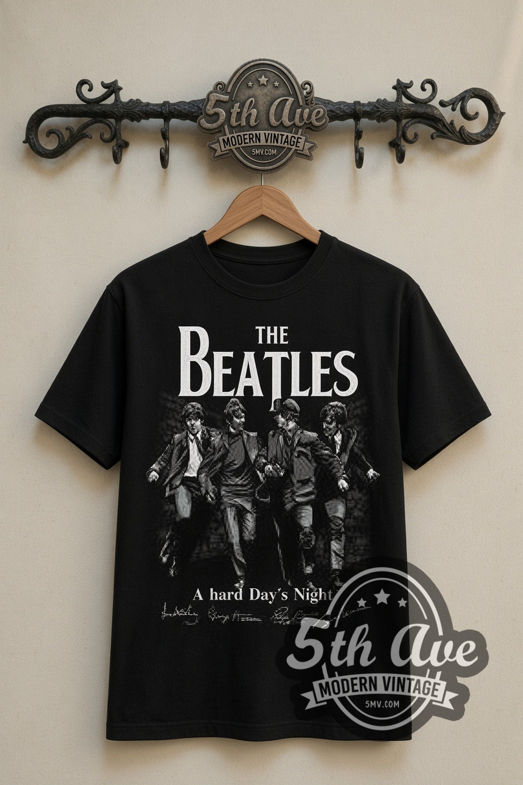 The Beatles – A Hard Day's Night Walking – Vintage Band T-Shirt