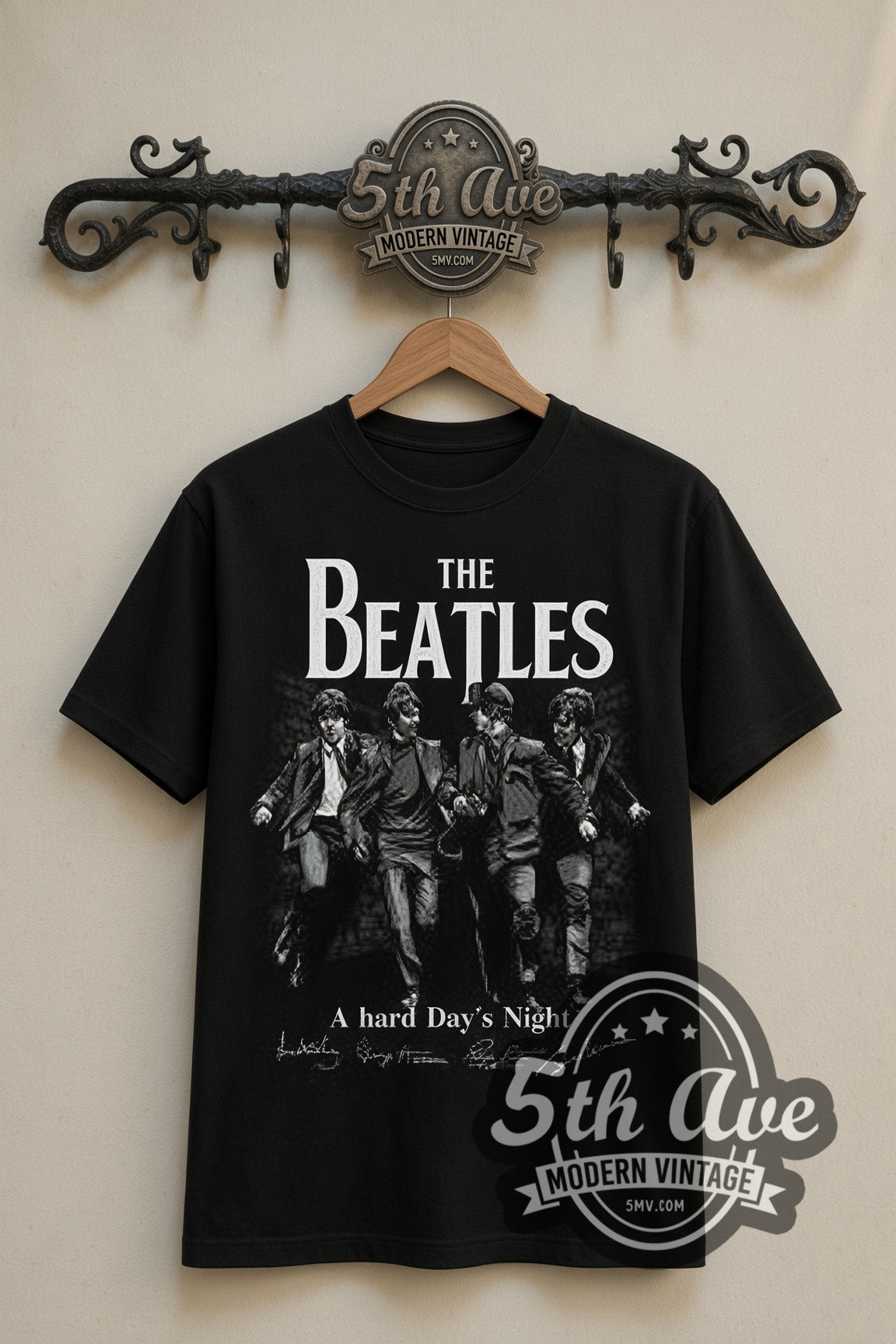 The Beatles – A Hard Day's Night Walking – Vintage Band T-Shirt