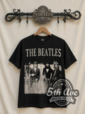 The Beatles – Field Photo Black All Over Print – Vintage Band T-Shirt