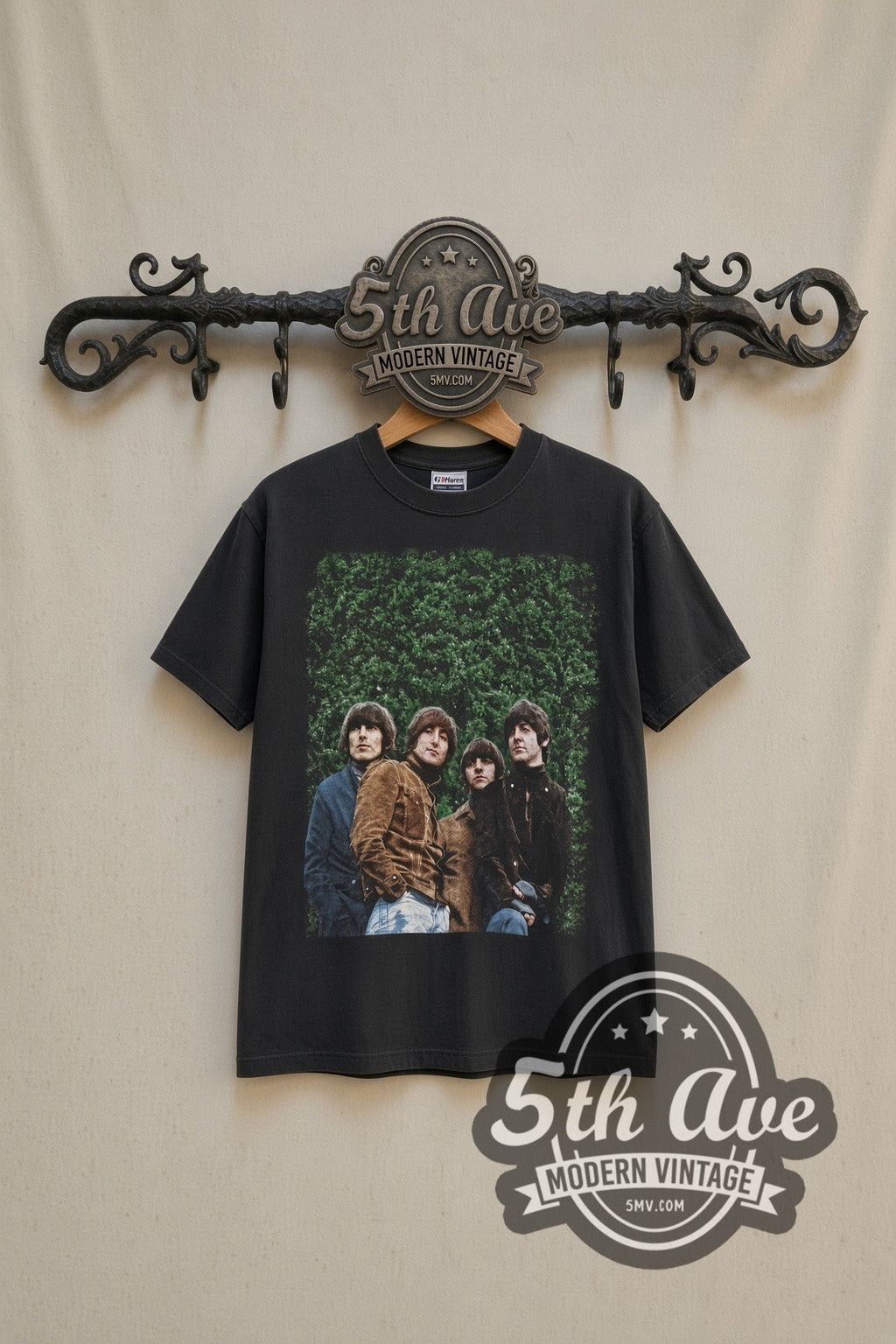 The Beatles – Ivy Photo & Rubber Soul Back – Vintage Band T-Shirt