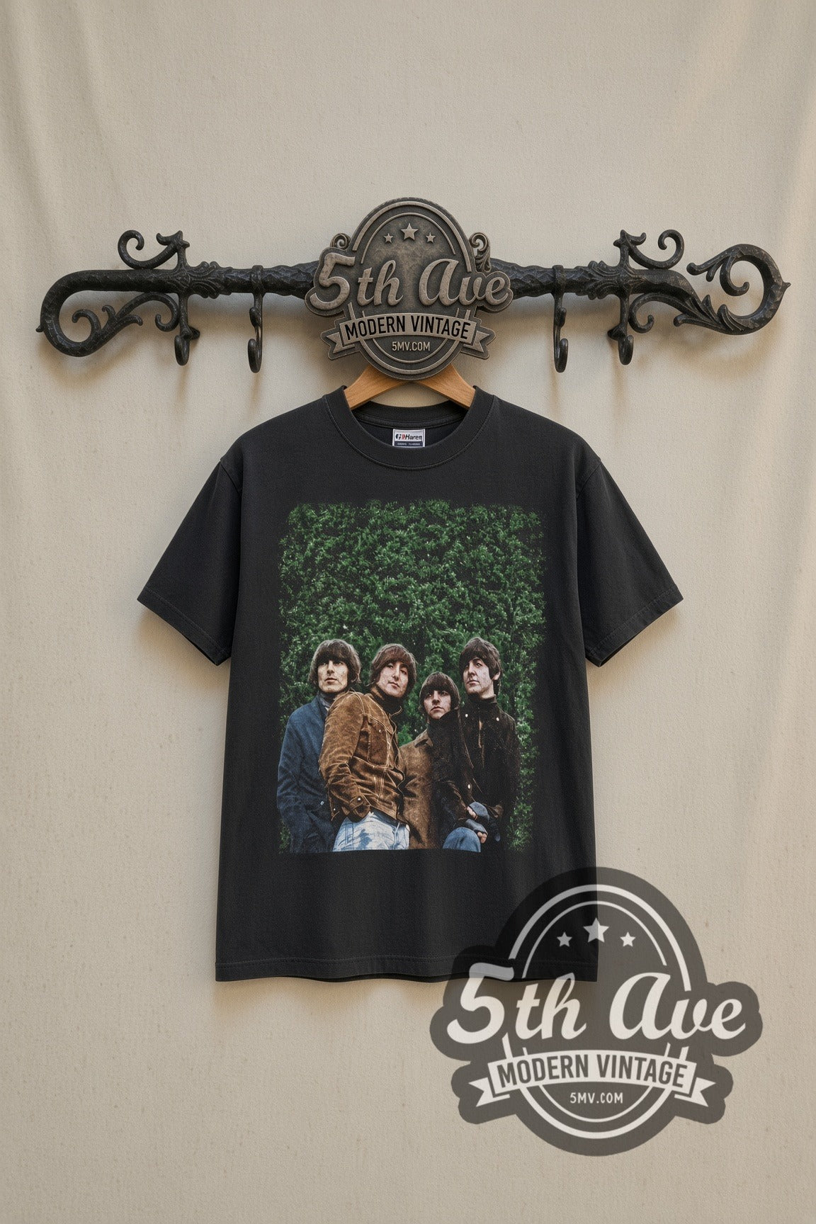 The Beatles – Ivy Photo & Rubber Soul Back – Vintage Band T-Shirt