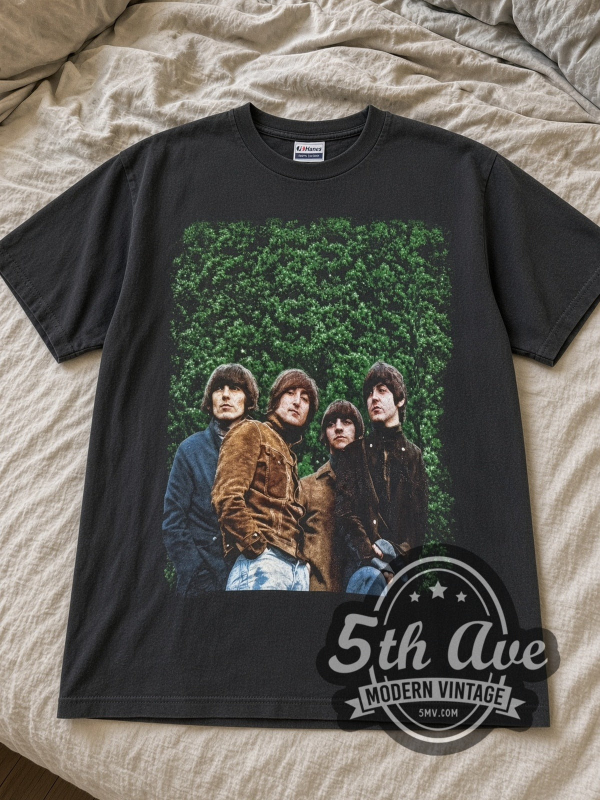 The Beatles – Ivy Photo & Rubber Soul Back – Vintage Band T-Shirt