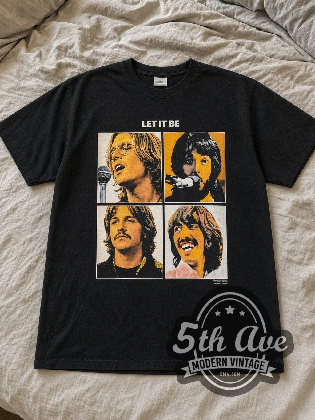 The Beatles – Let It Be 1970 – Vintage Band T-Shirt