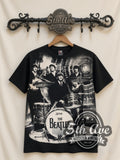 The Beatles – Photo Collage Drums All Over Print – Vintage Band T-Shirt