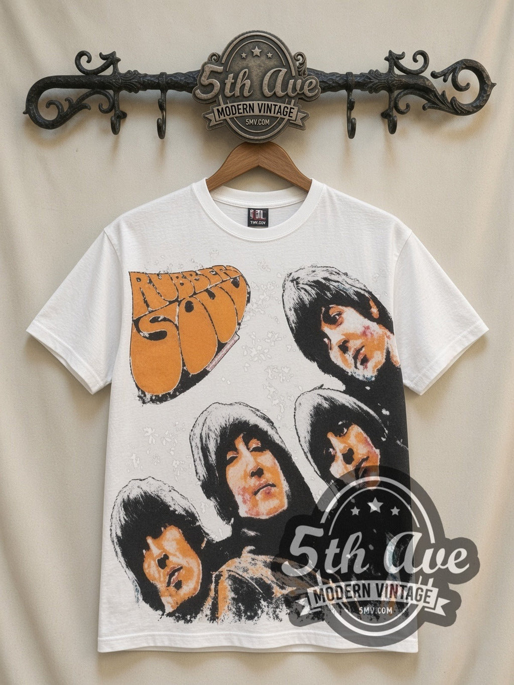 The Beatles – Rubber Soul All Over Print – Vintage Band T-Shirt