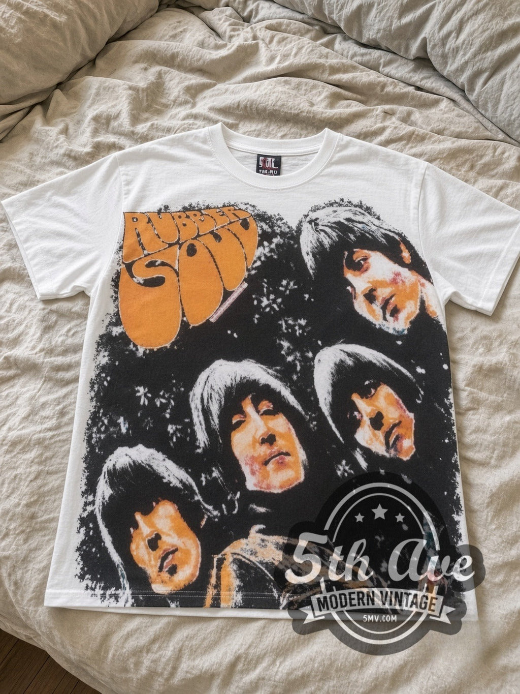 The Beatles – Rubber Soul All Over Print – Vintage Band T-Shirt