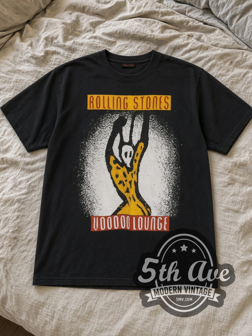 The Rolling Stones – Voodoo Lounge European Tour 1995 – Vintage Band T-Shirt